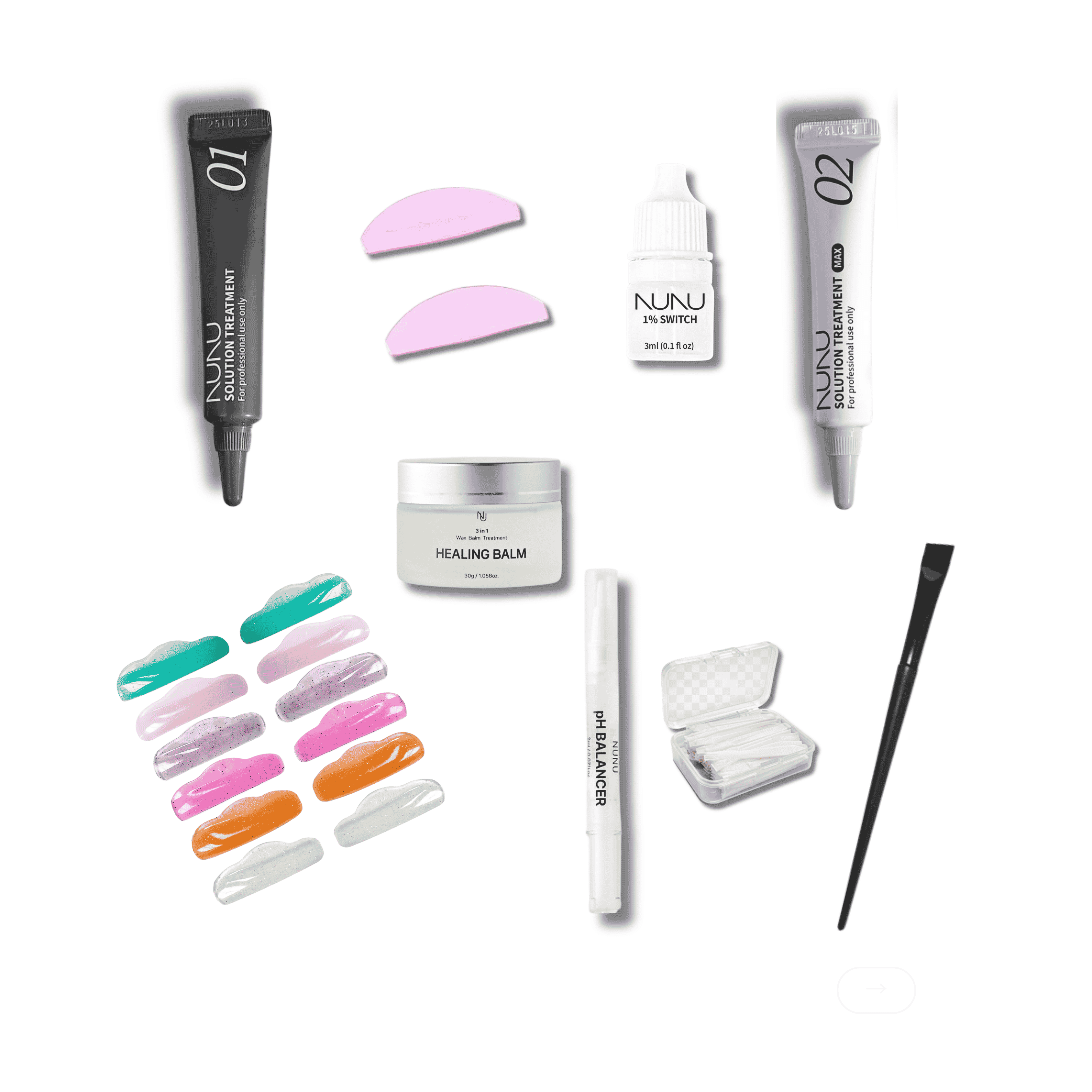 Nunu 9 Kit Basic Sistema NUNU - Korean Lash Lift